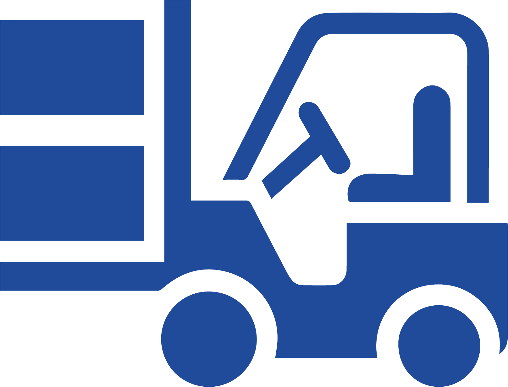 picto machine levage bleu